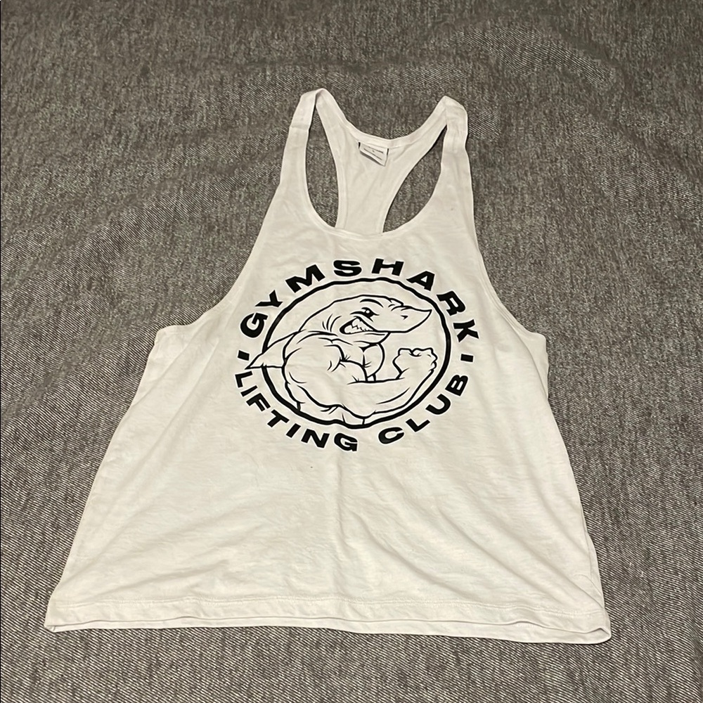 Gymshark Legacy White Tank top Stringer
